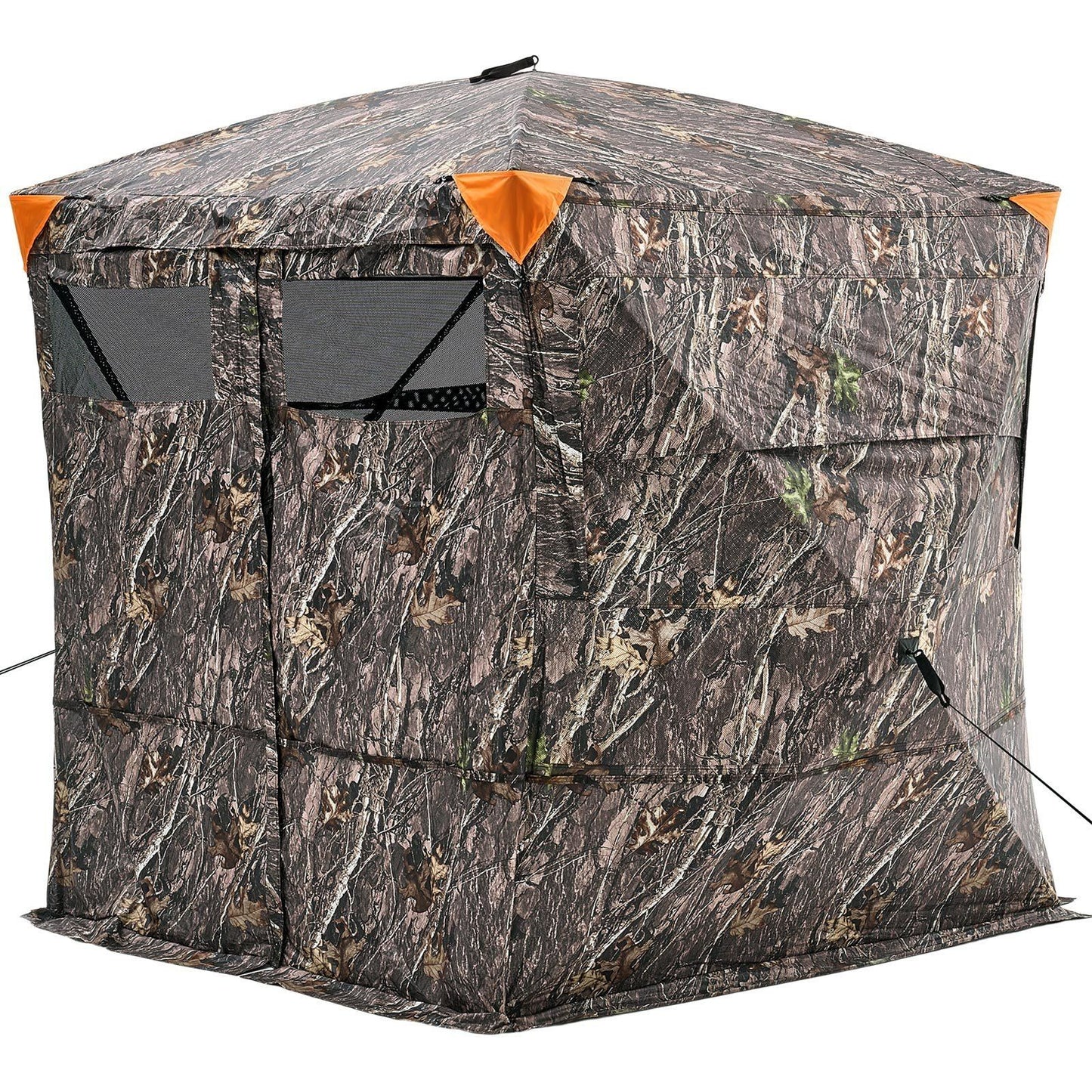 Portable Hunting Blind See Through Ground Deer Blinds 4-5 Person Carrying Bag