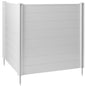 Privacy Screen - Outdoor Vinyl Fence Panel Enclosure for AC / Trash Bins