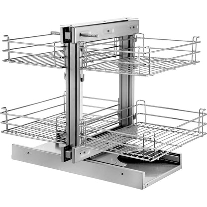 36" Left/Right Blind Corner Kitchen Cabinet Organizer Pull Out Organizer