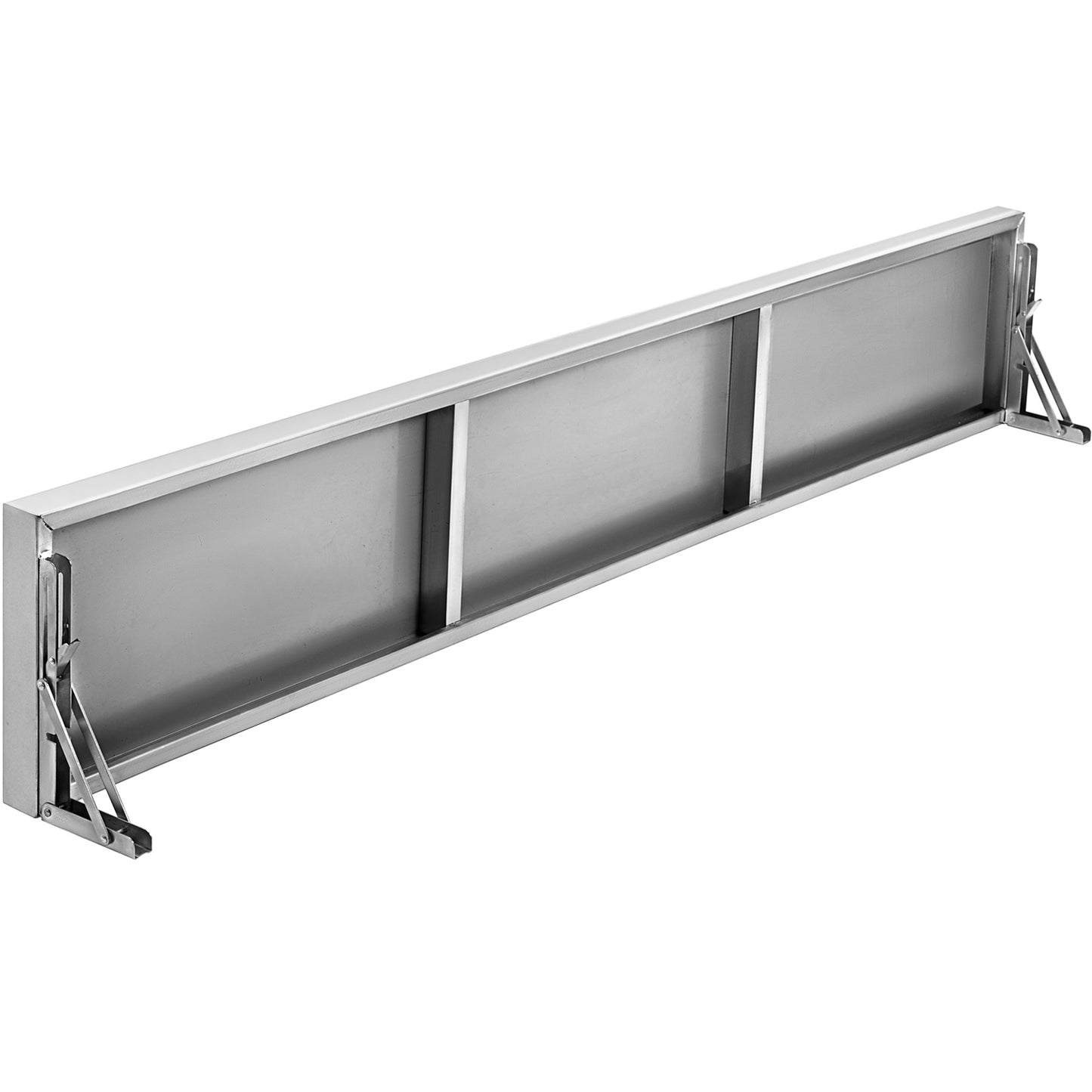 4, 6, 8FT Shelf for Concession Window Food Truck Accessories Business Stainless