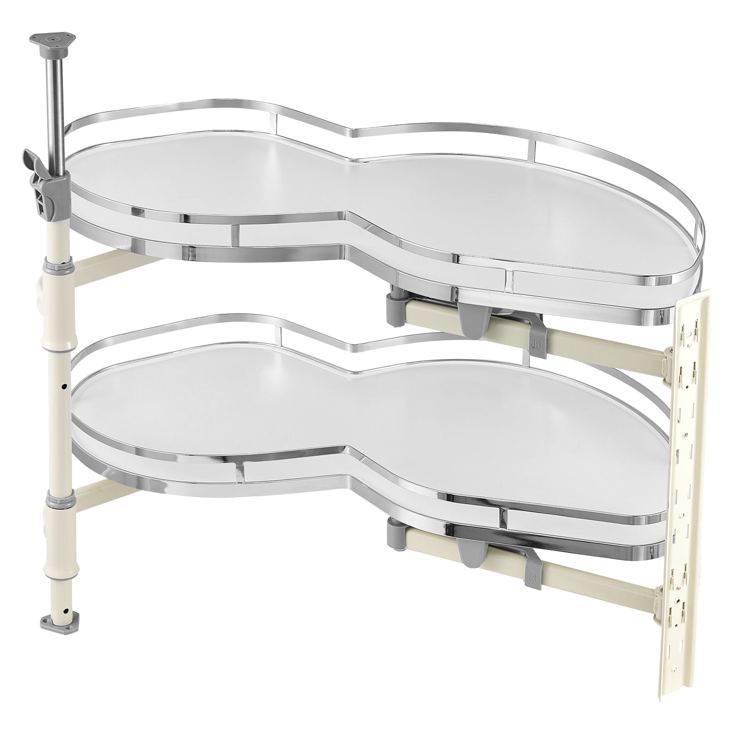 36" Left/Right Blind Corner Kitchen Cabinet Organizer Pull Out Organizer