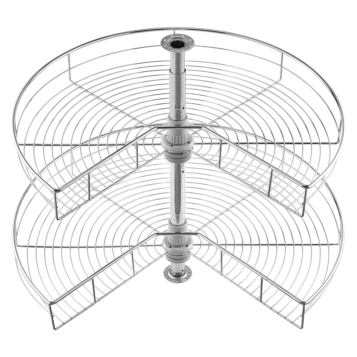 36" Left/Right Blind Corner Kitchen Cabinet Organizer Pull Out Organizer