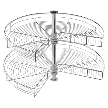 36" Left/Right Blind Corner Kitchen Cabinet Organizer Pull Out Organizer