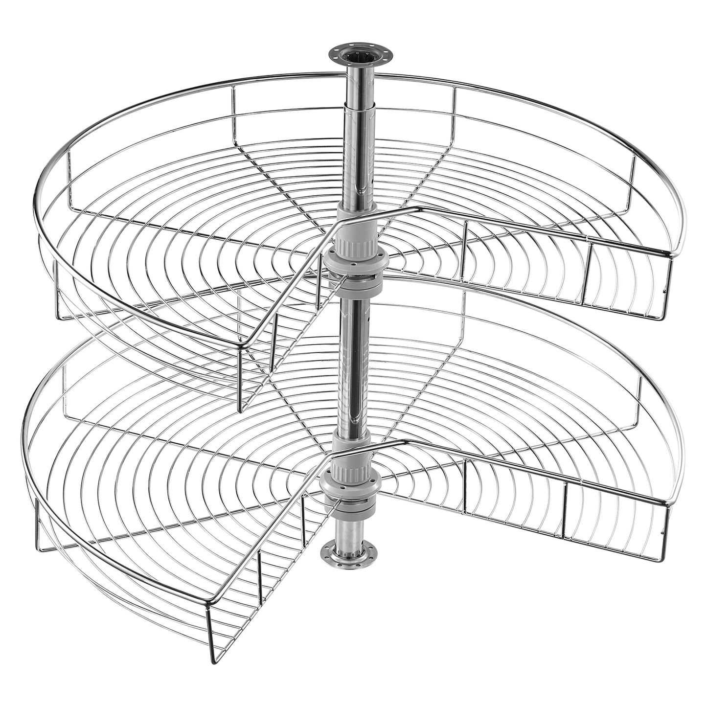 36" Left/Right Blind Corner Kitchen Cabinet Organizer Pull Out Organizer