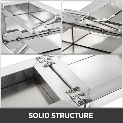 4, 6, 8FT Shelf for Concession Window Food Truck Accessories Business Stainless