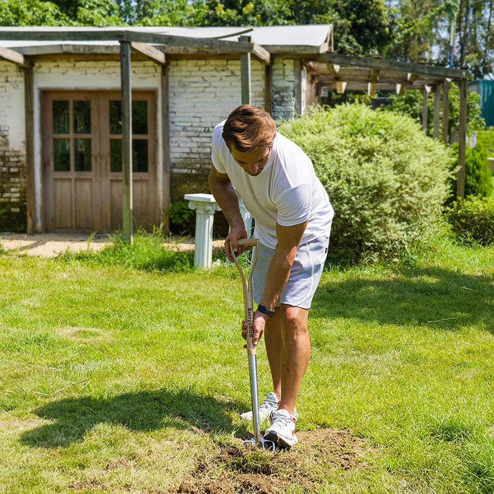 Berry&Bird 2 Pcs Gardening Digging Tools Long Handle Shovel Fork For Planting US