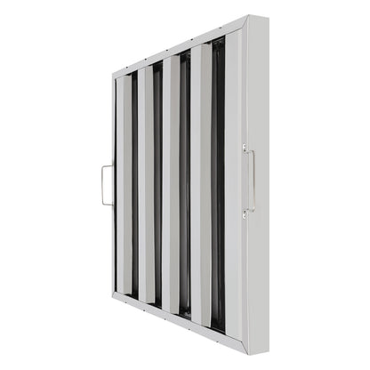 20"X20" Commercial Hood Filters 6 Pcs Stainless Steel Hood Grease Filter Baffle