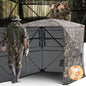 Uimoso Hunting Blind See Through Ground Deer Blinds 2-3 Person Carrying Bag