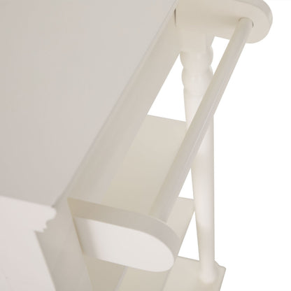 Kitchen Island Kitchen Cart on Wheel with Storage Drawer Rolling Trolley White