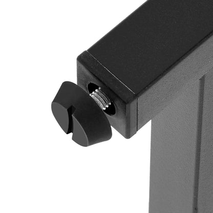 79" L-Shaped Desk U Shaped Gaming Desk Computer Desk with LED Strip & Outlets