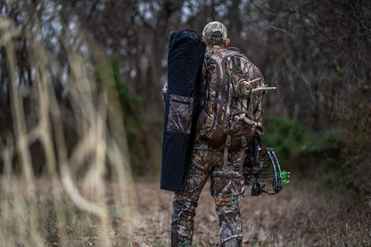 Rhino Blinds R150-MOC Tough 3 Person Outside Game Hunting Ground Blind, Mossy...