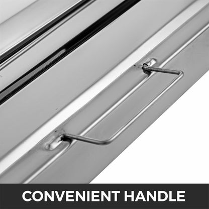 6PCS 20"x20" Stainless Steel Hood Grease Commercial Exhaust Filter Baffle