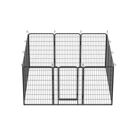 Pet Dog Playpen Fence 39" Indoor Outdoor Exercise Pen RV Camping Yard 6-16Panels