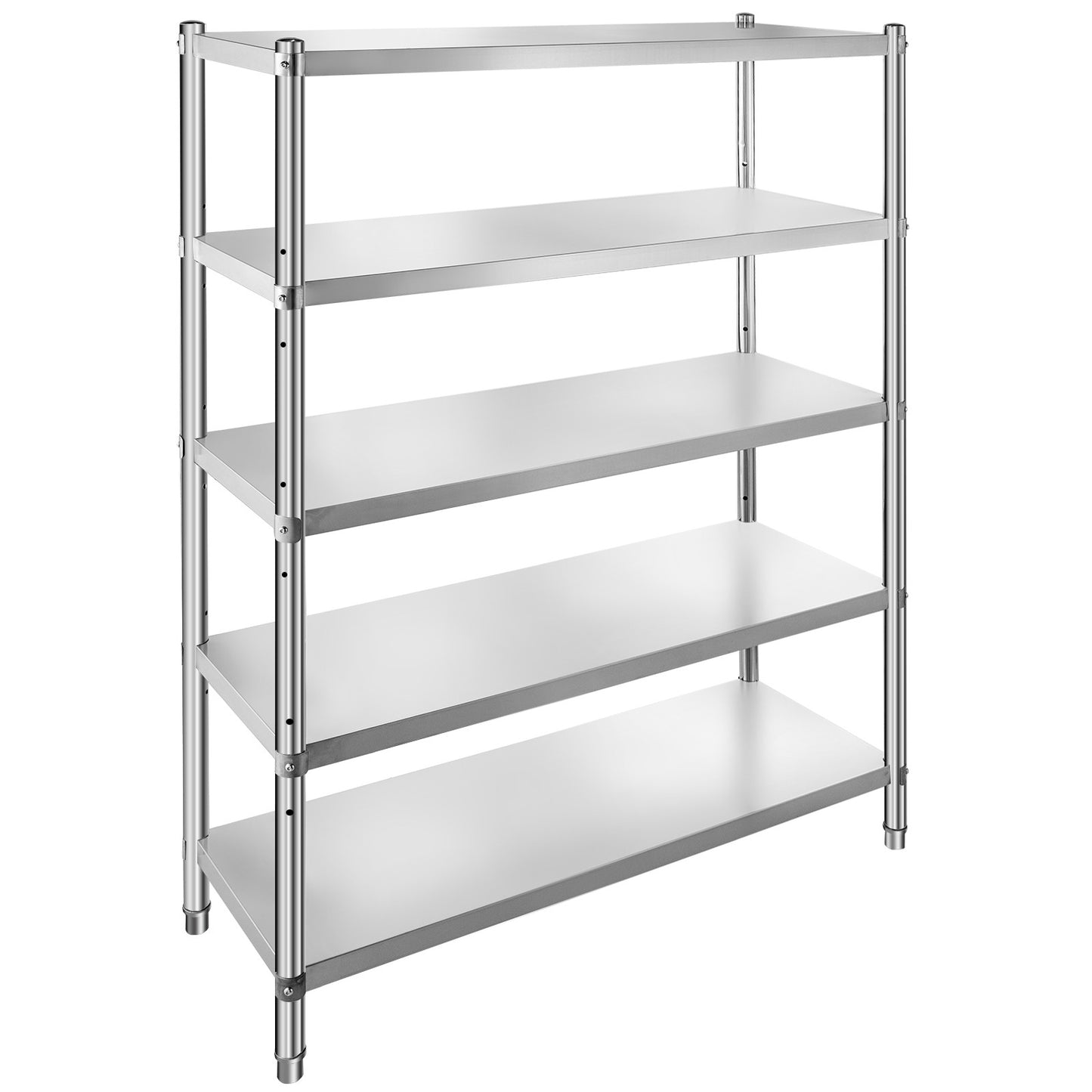 Uimoso 5-Tier Kitchen Shelves Shelf Rack 72in Stainless Steel Shelving Organizer