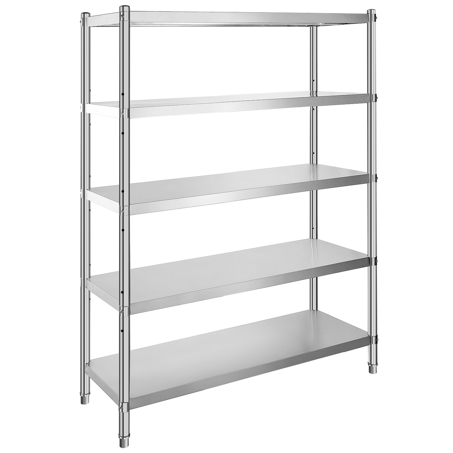 Uimoso 5-Tier Kitchen Shelves Shelf Rack 72in Stainless Steel Shelving Organizer