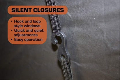 Rhino Blinds R150-MOC Tough 3 Person Outside Game Hunting Ground Blind, Mossy...