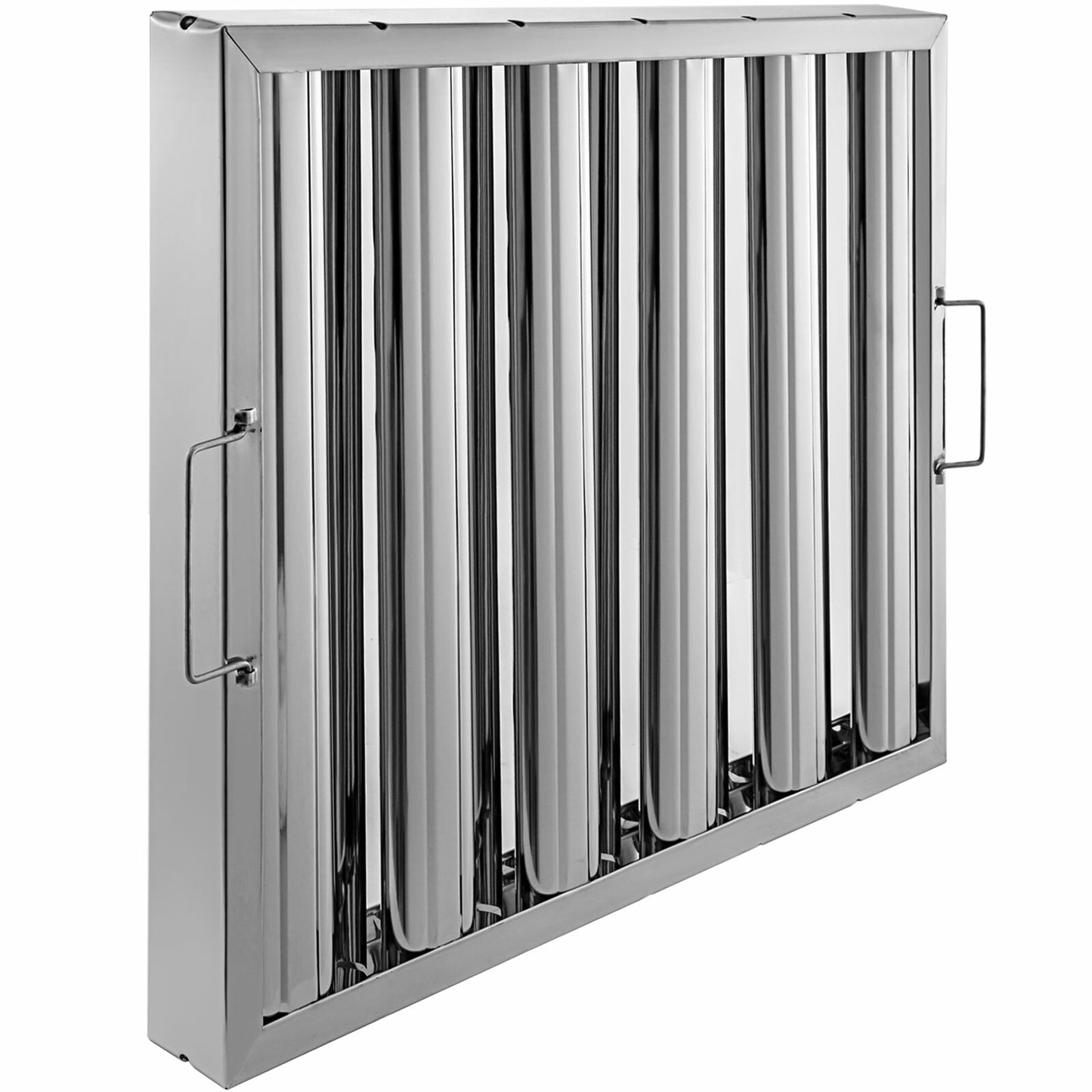 6PCS 20" x 16" Stainless Steel Hood Grease Commercial Exhaust Filter Baffle