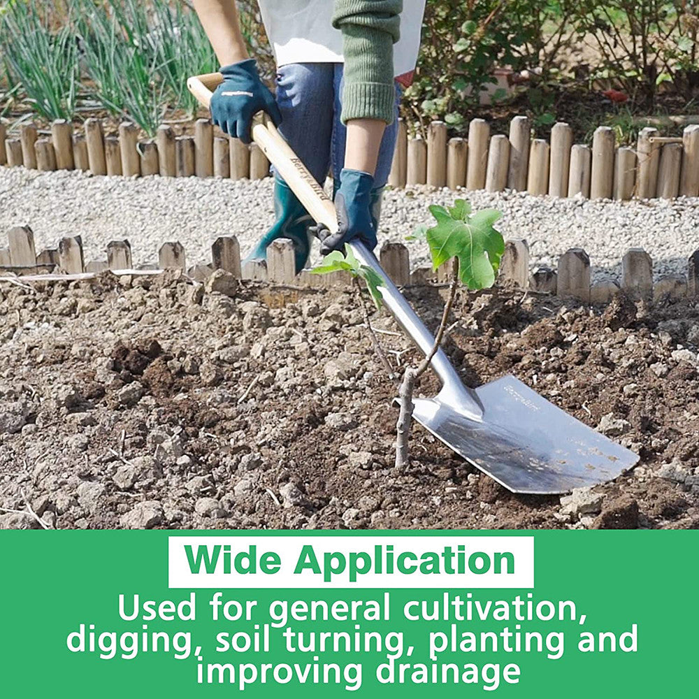 Berry&Bird 2 Pcs Gardening Digging Tools Long Handle Shovel Fork For Planting US