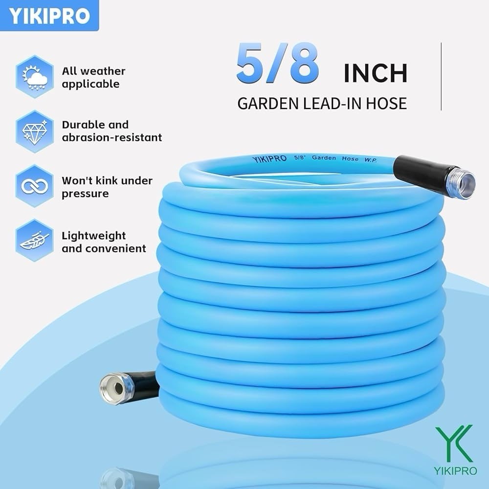 Garden Hose 100 Ft X 5/8” Hot/Cold Heavy Duty Water Hose,-40°F to 150°F