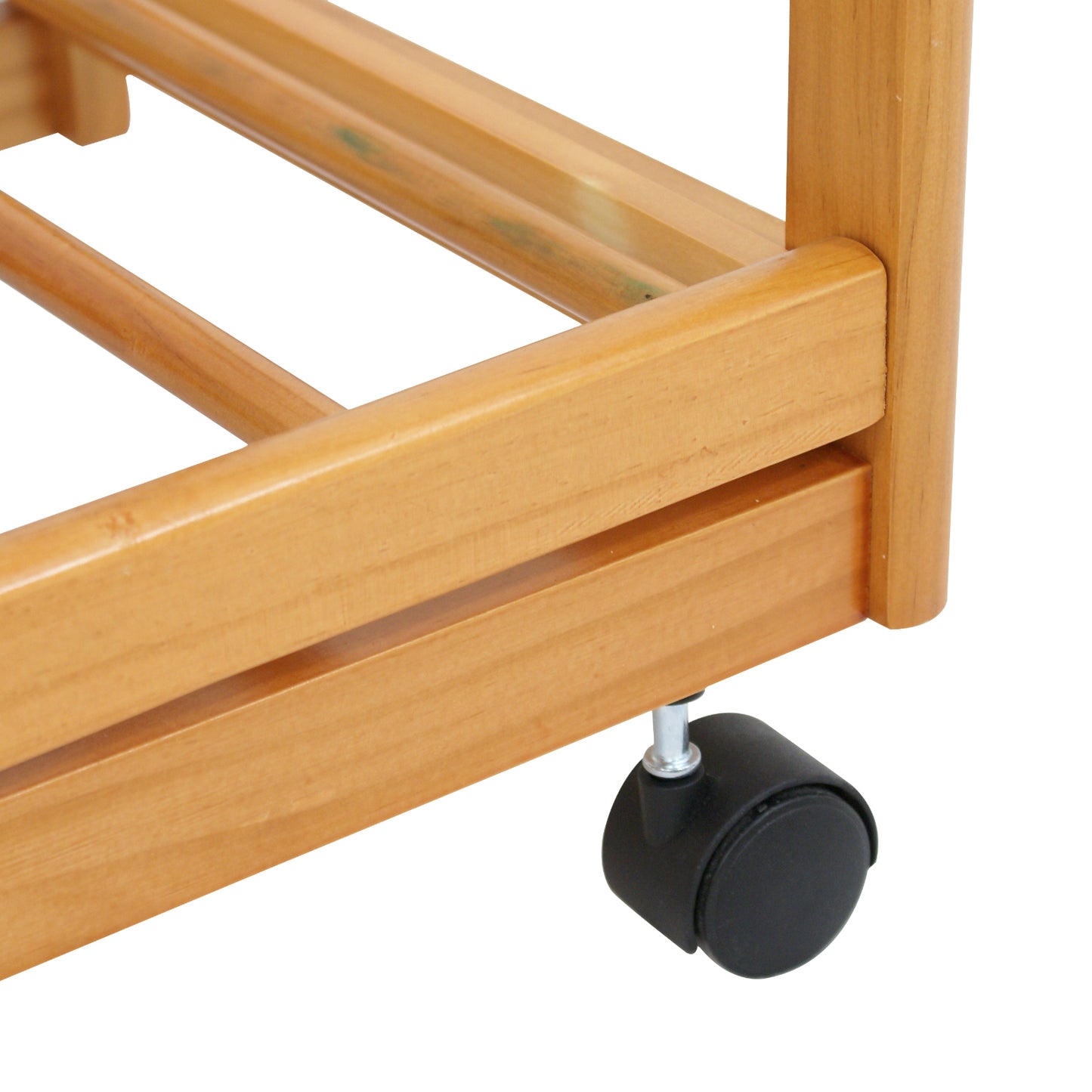 Kitchen Island Rolling Wood Trolley Cart Dining Storage Drawers Stand Durable