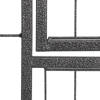 Dog Playpen 32" Large Metal Exercise Puppy Pen Pet Fence Outdoor 16 Panels Black