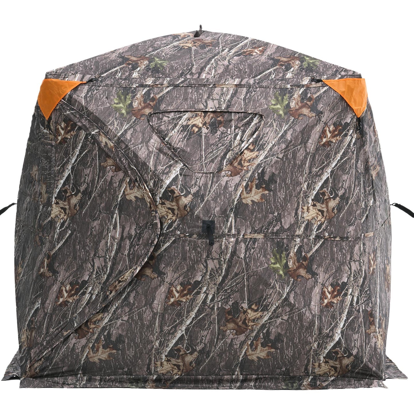 Uimoso Hunting Blind 270° See Through Ground Blind One-Way Mesh for 4-5 Person