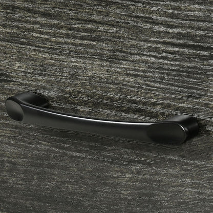 59" LED Computer Desk with Power Outlets Gaming Desk Home Office Desk with Hutch