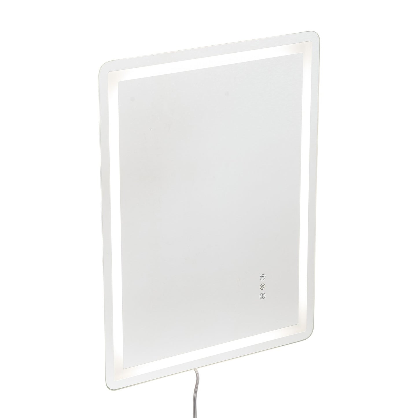 24x32'' LED Bathroom Mirror Wall Vanity Mirror Dimmable Anti-fog Front Backlit