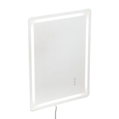 24x32'' LED Bathroom Mirror Wall Vanity Mirror Dimmable Anti-fog Front Backlit