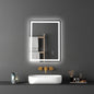 24x32'' LED Bathroom Mirror Wall Vanity Mirror Dimmable Anti-fog Front Backlit