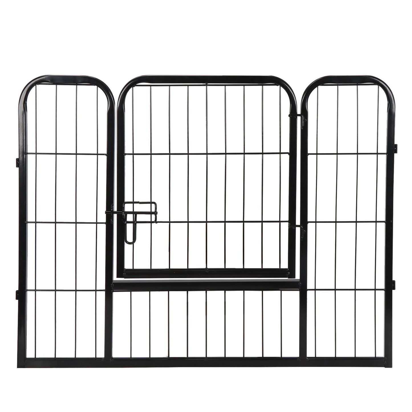 8 Panels 40''/16 panels 24”/32" Dog Pet Playpen Dog Fence Exercise Pen Outdoor
