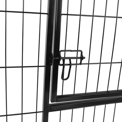 16 Panels Dog Pen Pet Playpen Kennel Fence Puppy Exercise Barrier Outdoor Indoor