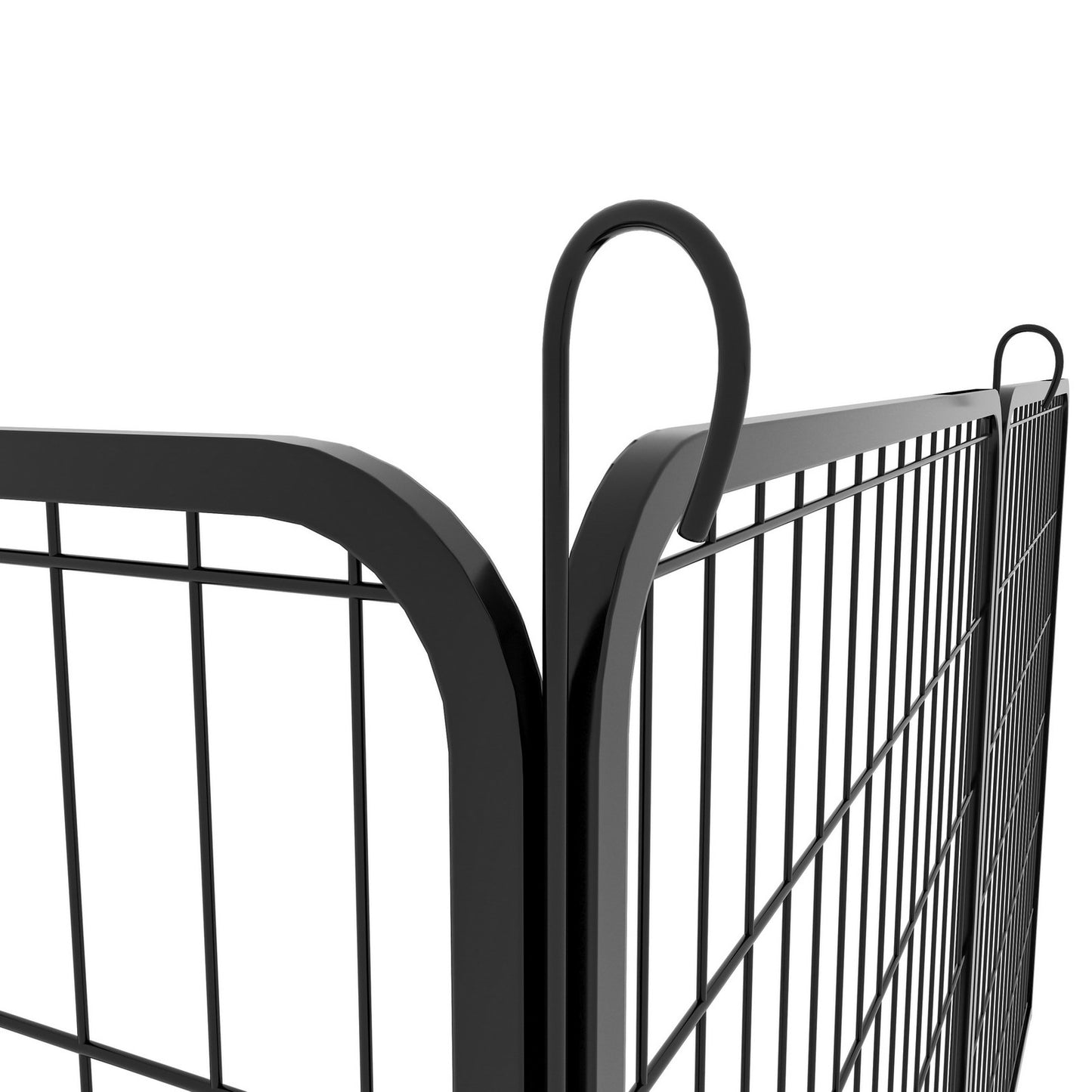 Pet Dog Playpen Fence 39" Indoor Outdoor Exercise Pen RV Camping Yard 6-16Panels