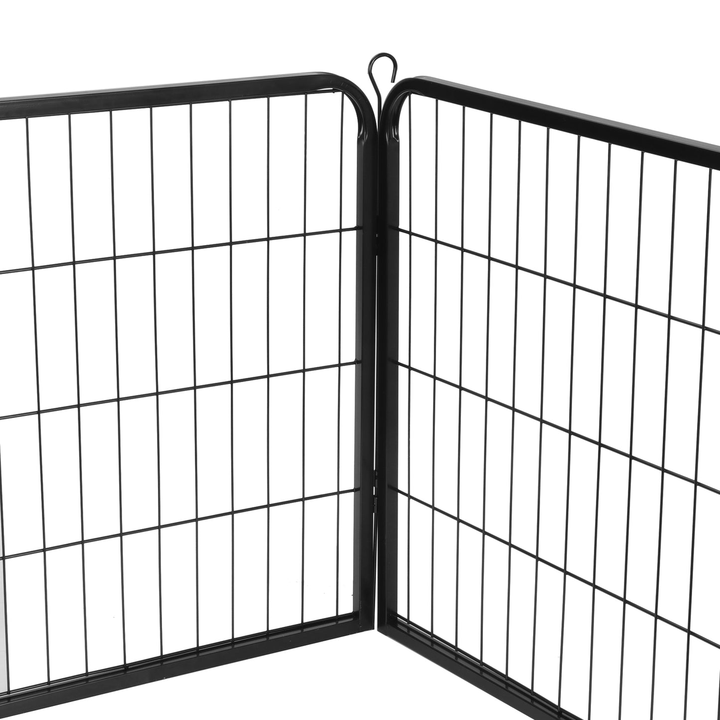 16 Panels Dog Pen Pet Playpen Kennel Fence Puppy Exercise Barrier Outdoor Indoor