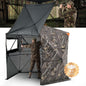 VEVOR Portable Hunting Blind See Through Ground Deer Blinds 6-7 Person Carrying