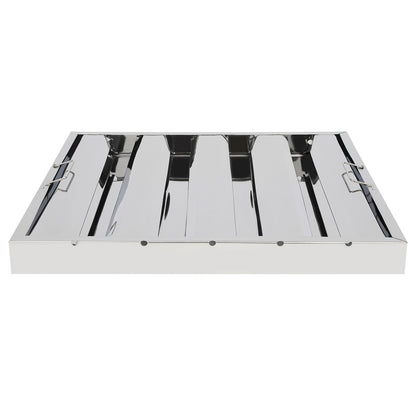 20"X20" Commercial Hood Filters 6 Pcs Stainless Steel Hood Grease Filter Baffle