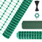 NAIZEA Garden Fence,Snow Fence Temporary Fence Plastic Fence with Posts & Stake
