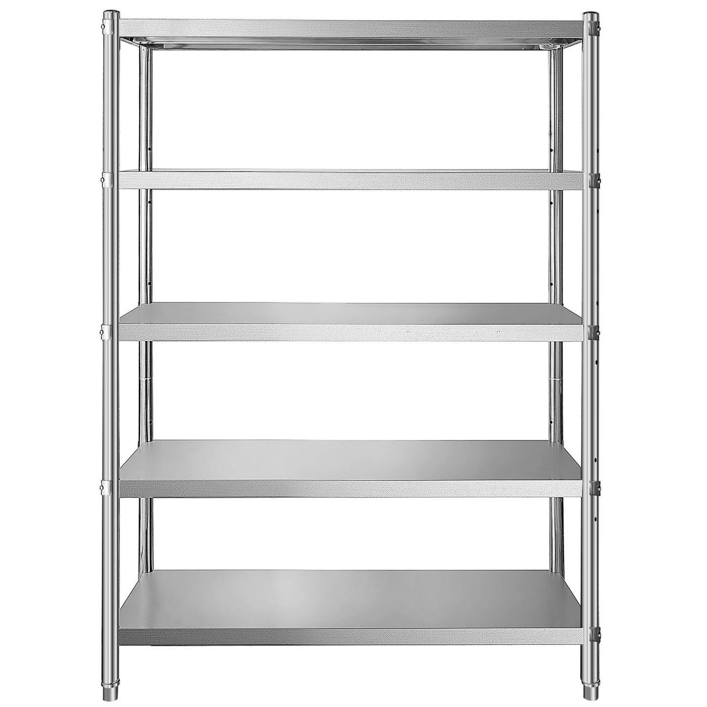 Uimoso 5-Tier Kitchen Shelves Shelf Rack 72in Stainless Steel Shelving Organizer
