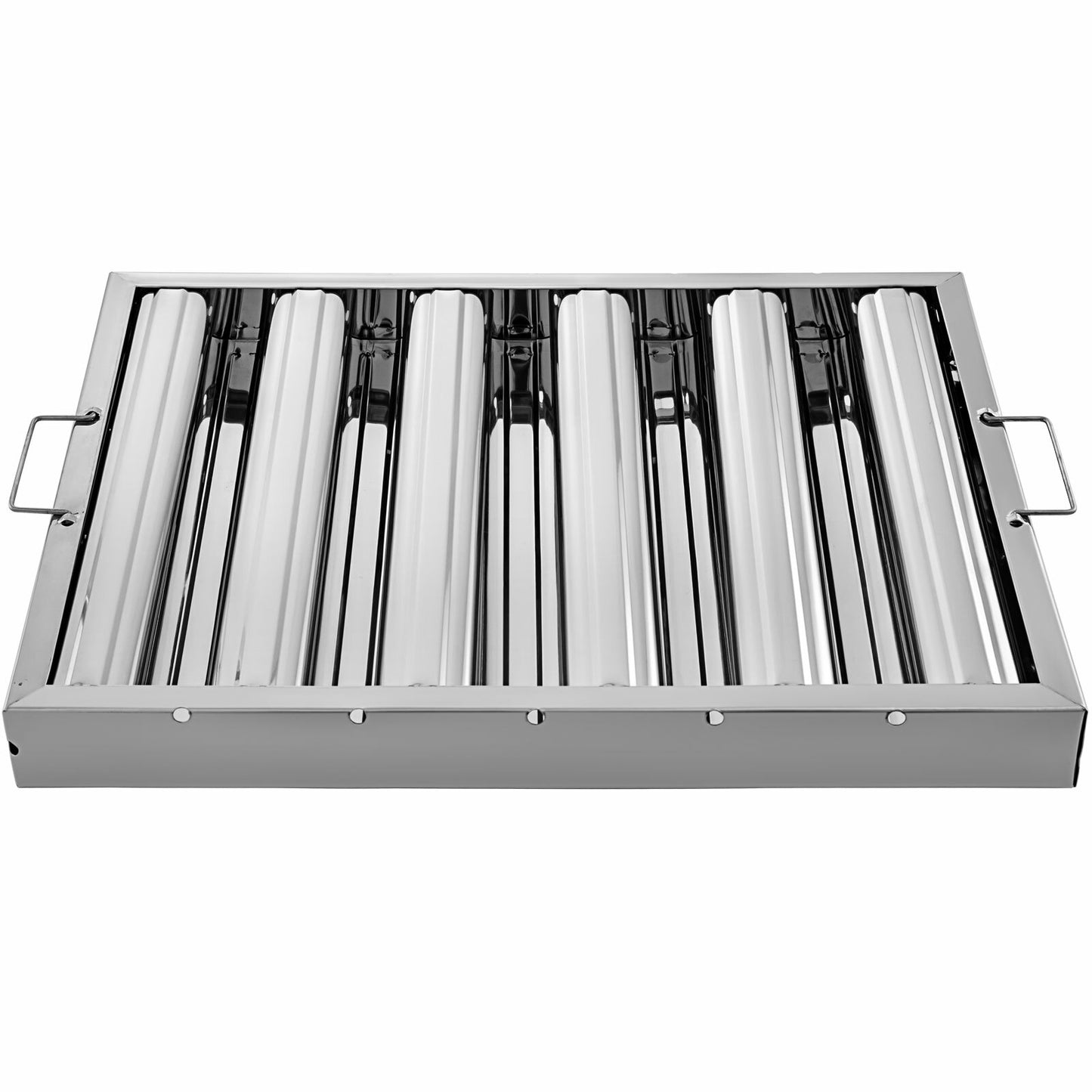 6PCS 20" x 16" Stainless Steel Hood Grease Commercial Exhaust Filter Baffle